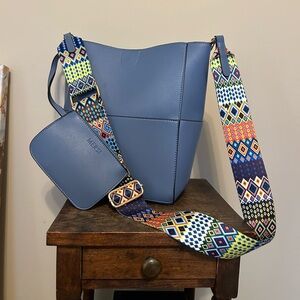 MERSI brand Vegan bucket purse/crossbody